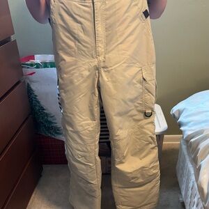 Women's Beige Straight Leg Pants